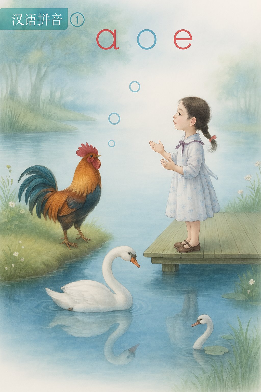 重绘语文课本插画